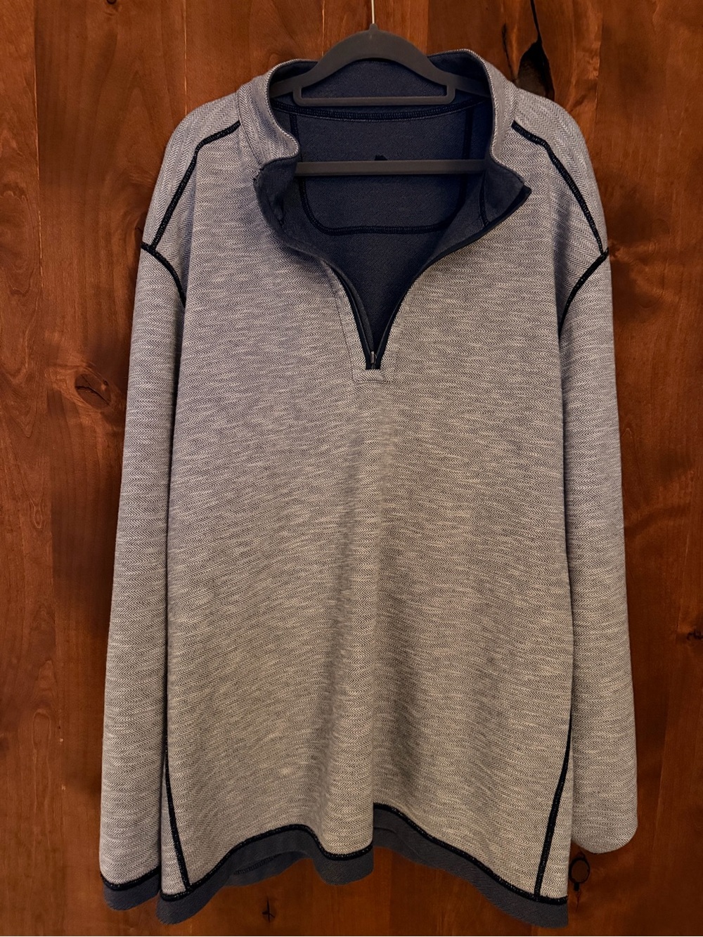 Tommy Bahama Reversible Half-Zip Pullover